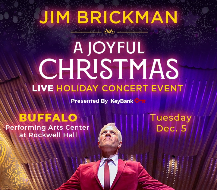 Promotional image for Jim Brickman
