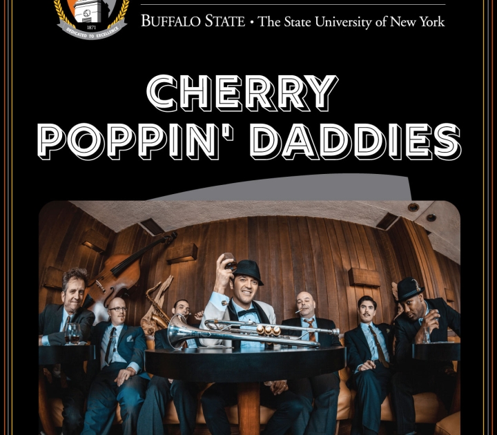 Graphic promoting Cherry Poppin' Daddies