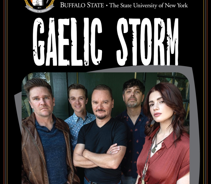 Graphic promoting Gaelic Storm