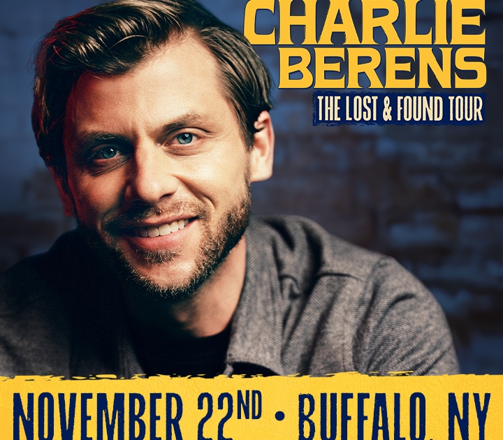 Graphic promoting Charlie Berens