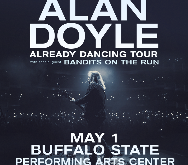 Graphic promoting Alan Doyle