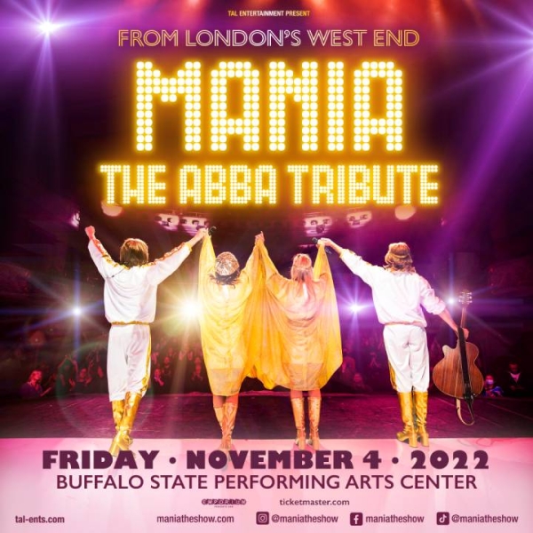 Advertisement for the ABBA Tribute Band