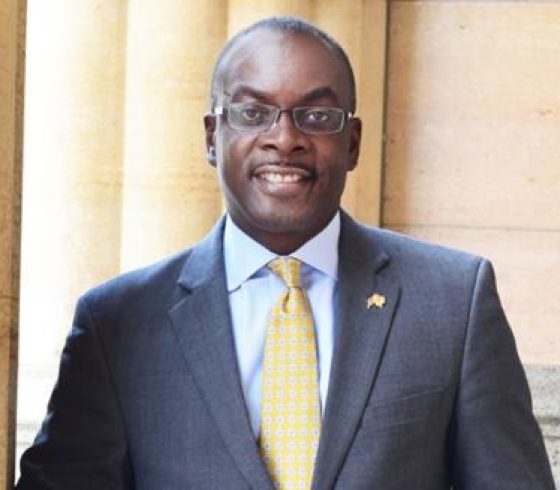 Portrait shot of Byron Brown