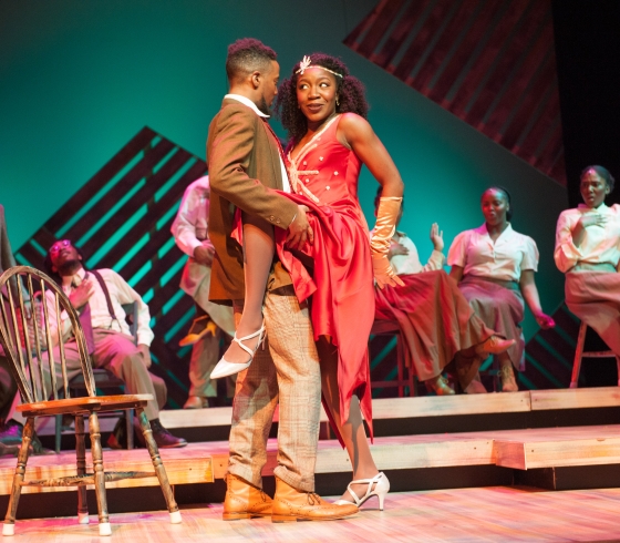 Gabriella McKinley as Shug Avery in Casting Hall's production of The Color Purple