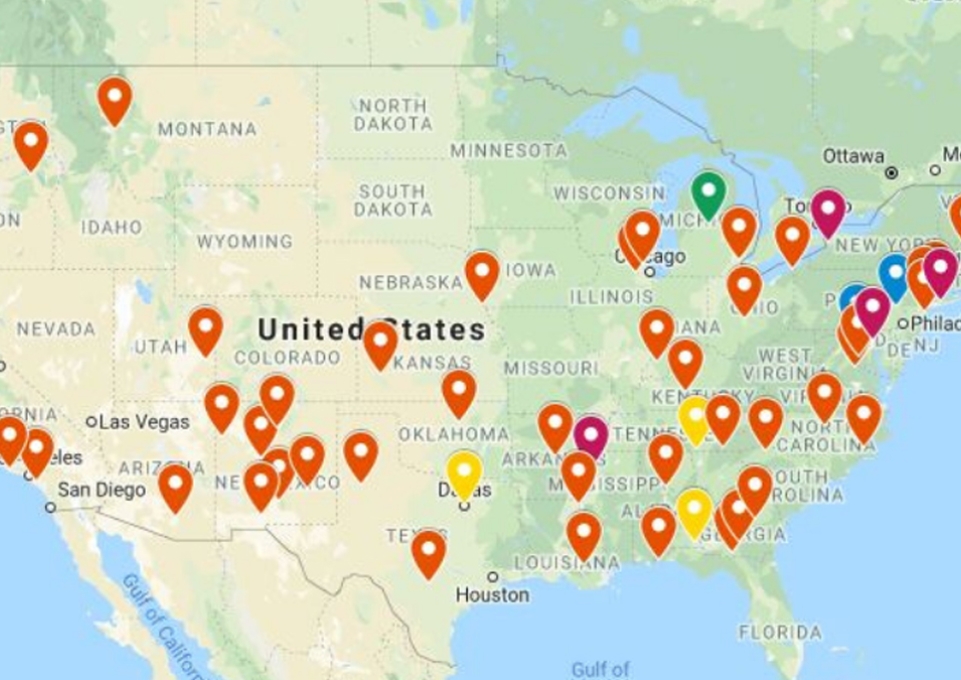 Census 2020 minigrant map