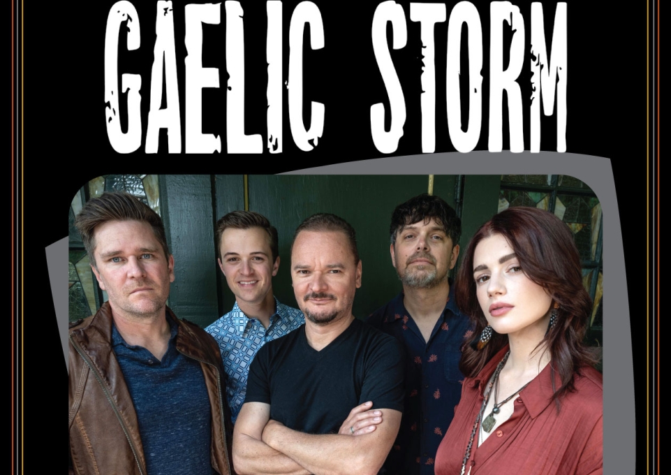 Graphic promoting Gaelic Storm